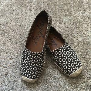 BRIGHTON Espadrilles Size 7 Like New Pattern